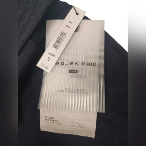 Projek Raw NWT  Navy Cargo Shorts Size 32 - Picture 8 of 9